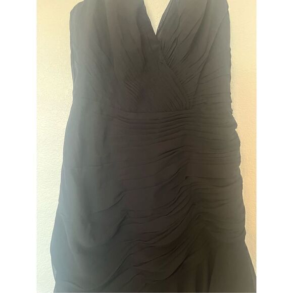 Mac Duggal Ruffle Asymmetric Sheath Dress NEW - Picture 5 of 11